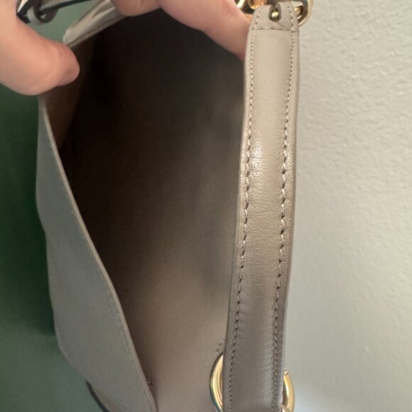 Furla Leather Bag with Pink Flower - Picture 9 of 12